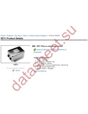 3ET1 datasheet  